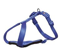 Trixie Premium Arnés-Y para Perros, Azul (Blue Cobalt), M/L