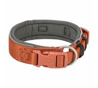 TRIXIE Premium Collar, Extra Ancho, L-XL, Óxido/Grafito