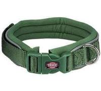 Trixie Premium collar, forrado en neopreno L-XL: 55-61 cm/30 mm verde bosque