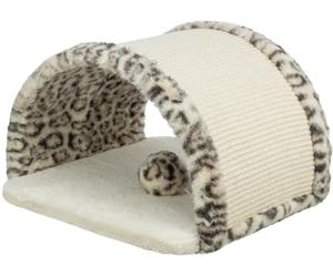 Trixie Puente rascador Leo de Yute 25 cm, Tronco rascador para Gatos - 48181
