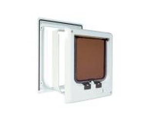 Trixie puerta gatera 4 posiciones electromagnética, blanco