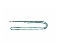 Trixie - Correa de perro de carrera cavo ajustable aqua/grafito gris