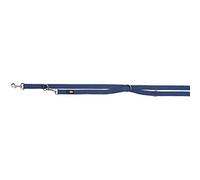 TRIXIE Ramal, Doble, XS-S, 2m, 15 mm, Añil