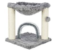 TRIXIE Poste Rascador Baza con Cepillo, 50 cm, Gris