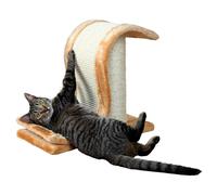 Trixie Rascador Inca Para Gatos 25x44cm De Felpa Y Sisal Marrón 39cm De Alto