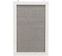 TRIXIE Rascadores Sujetos a la Pared - Tabla Rascadora para Montar en la Pared, 38 × 58 cm, Gris-Blanco