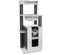 Trixie poste rascador Leandro grande color gris para gatos