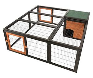 TRIXIE Recinto Ext, Natura c, Refugio, 150 x 53 x 150 cm, Neg-Marr