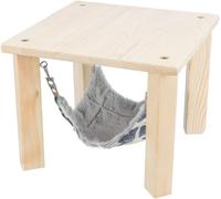 Trixie Refugio con Hamaca Sunny, Colorido/Gris, 28 × 24 × 28 cm