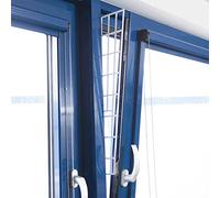 Rejilla Protectora para Ventanas Ampliable Panel Superior/Inferior 75-125 x 16 cm
