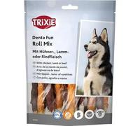 Trixie Rollitos Mix Denta Fun con Pollo, Cordero y Ternera - 30 Ud - 240 g