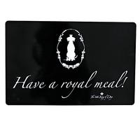 TRIXIE Salvamanteles King Dogs, 44 x 28 cm, Negro, Blanco