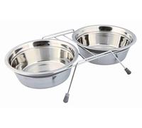 TRIXIE Set Comederos Eat on Feet, Antivibración para Perros