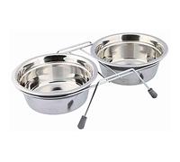 TRIXIE Set Comederos Eat on Feet, Antivibración para Perros