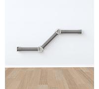 Trixie Set de Pared 2, Camino de Escalada, 195 × 78 cm, Gris
