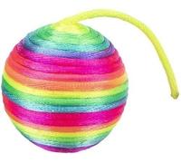 TRIXIE Set de Pelotas Sonajero, Tela, ø 4 cm