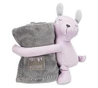 Júnior - Juego de Manta/Osito de Peluche gris/ menta
