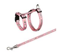 Trela + Peitoral p/ Coelhos Pequenos