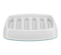 Trixie Slow Feeding Comedero, plástico, Gris, 0,35l/15 × 15 cm, para Perros