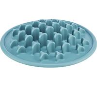Trixie Slow Feeding Mantel para Alimento Pilares, Azul, ø 35 cm