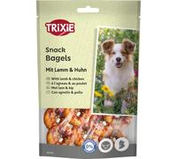 TRIXIE Snack Bagels, 100 g, mit lamm & huhn (El empaque puede variar)