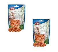 TRIXIE Snack Cheese Chicken Cubes, Chick, Chees, 50 g