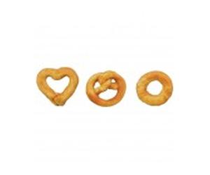 Trixie snack perro colágeno pretzel/corazón/anillo, 1 unidad