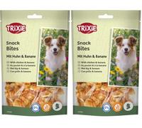 TRIXIE Snack Premio Banana & Chicken, 100 g, Perro (Paquete de 2)