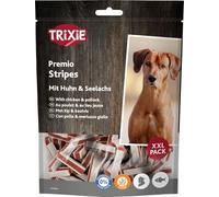 TRIXIE Snack PREMIO Fish Chicken Stripes, XXL Pack, 300 g, Perro | XXL Pack. 300 g. Perro. Alta calidad y durabilidad.