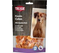 TRIXIE Snack PREMIO Rabbit Cubes, 100 g, Perro | Deliciosa recompensa para todos los días: sin gluten, ideal para entrenar o como aperitivo, con alto porcentaje de carne