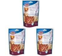 TRIXIE Snack Premio Rice Duck Balls, 80 g, Perro (Paquete de 3)