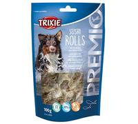 TRIXIE Snack PREMIO Sushi Rolls, 100 g, 90% Pescado Blanco, Perro