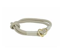 TRIXIE Soft Rope Collar de Educación, XS, Gris/Gris Claro