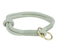 TRIXIE Soft Rope Collar Educ, S-M 40 cm, ø10 mm Salvia, Menta