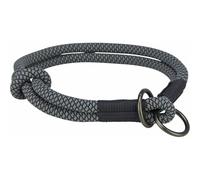 TRIXIE Soft Rope Collar Educación L-XL:55cm/ø10mm Neg/Gri