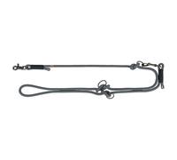 TRIXIE Soft Rope Ramal, XS-S, 2,00 m/ø 6 mm, Negro/Gris, para Perros