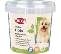 TRIXIE Soft Snack Dots - Premios Monoproteicos con Ajo y Tomillo para Perros, 200 g, Snack Saludable para el Sistema Inmunitario, Sin Gluten y Sin Azúcar, Ideal para Perros con Alergias