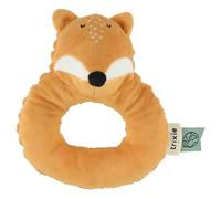 Trixie Sonajero para bebé, diseño de Mr. Fox, color naranja