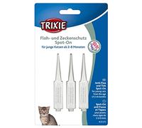 TRIXIE Spot On, Repelente PulgasGarrap, Gatos peq, 3x0, 6 ml