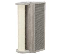 Trixie Tabla Rascadora Gris para Esquinas de la Habitación 19x58x19 CM Sisal