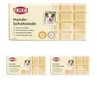 TRIXIE Tableta Chocolate Blanco Perros, Energía, 100 g, Perro (Paquete de 3)