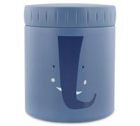 Trixie Tarro de comida aislado - Mrs. Elephant | 350 ml | A prueba de fugas y portátil | Mantiene la comida caliente o fría | Acero inoxidable | Contenedor de almuerzo para niños