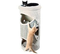 Trixie Torre Rascador Gracia, 85 cm, Gris Claro, Gato
