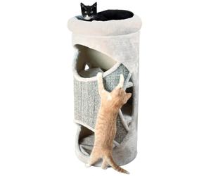 Trixie Torre Rascador Gracia, 85 cm, Gris Claro, Gato