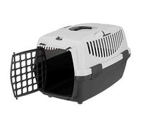 Transportín GULLIVER 1 con puerta de plástico - Color: Gris | Mediciones: 48 x 32 x 31 cm