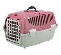 TRIXIE Transportín Capri 1 & 2, XS, Gris Claro/Rosa, para Perros