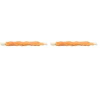 Trixie TRIXIE3 Denta Fun Rollo Masticable, Pollo, 17 cm, 140 g (Paquete de 2)
