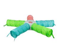 TRIXIE Túnel de Juego, 5 × ø 18 cm/47cm, Varios, para roedores