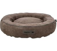 Trixie Vital Lennox 371326 - Cama para Perros (felpilla, Redonda, ortopédica, diámetro 60 cm, con Espuma viscoelástica para Efecto Memoria), Color marrón