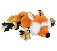 Trixie zorro con piernas y cuerda, peluche, 34 cm, perro